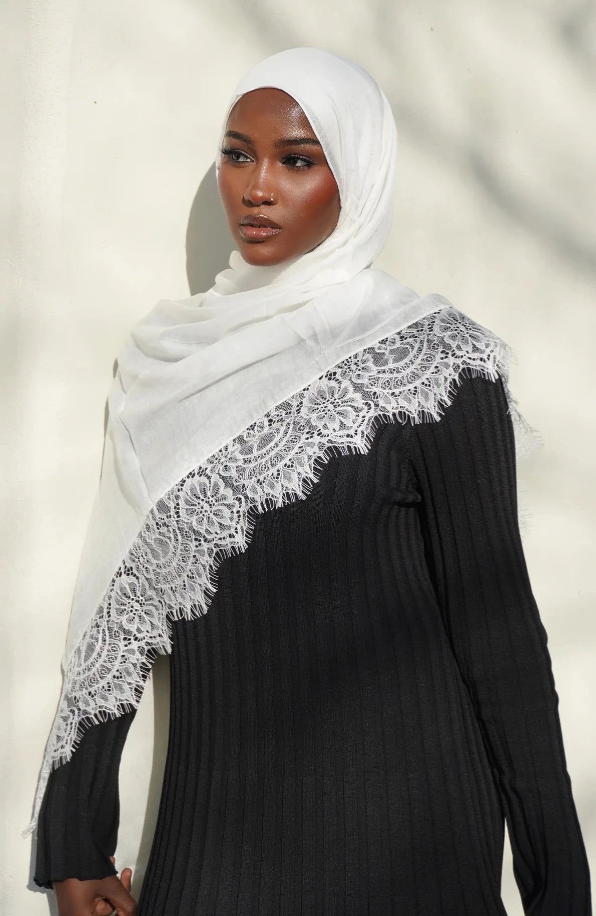Lace Modal Hijab