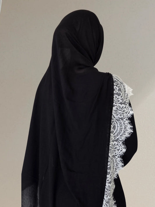 Lace Modal Hijab